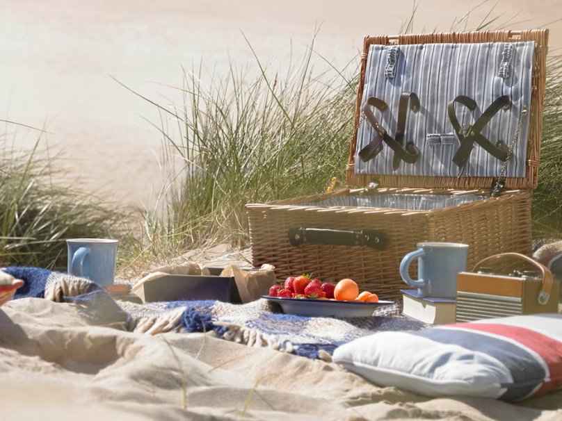 Picnic en isla desierta