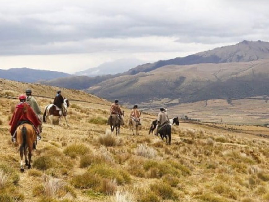 Montar a caballo hasta Cotopaxi